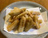 香ばし醤油が香る　カリサク♪れんこんスティック　作り方11写真