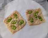 レンジで！おつまみ♡そら豆チーズせんべい作り方4写真
