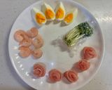 可愛い♡pink強めな♡生ハムサラダ♡作り方3写真