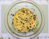 年末年始簡単昼食夕飯作り置き茸和風パスタ作り方6写真