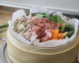 もっちりおいしい♡せいろ蒸し焼きそば作り方3写真
