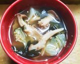 ༺カレイ骨の出汁༻優しい和風🌊回復スープ作り方4写真