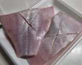 しょうゆ麹でかれいの煮付け☆作り方1写真