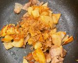 たけのこと豚肉の味噌炒め作り方5写真