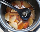 電気圧力鍋☆鶏もも大根のさっぱり煮作り方7写真