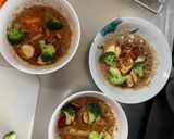 根菜茄子白菜簡単オイチリ味温野菜サラダ作り方6写真