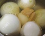 丸ごと新玉ねぎのスープANA風作り方3写真