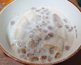 朝食に！シリアル豆乳バナナ作り方3写真