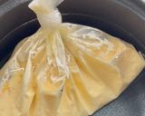 失敗なし！袋で作る🎵簡単★湯煎ぷりん🍮作り方6写真