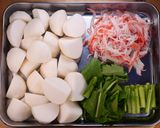 かぶとカニカマのとろとろ旨だしあんかけ😋作り方1写真