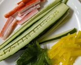まぐろたたきだけ購入・ある材料で細巻き作り方1写真