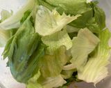 レンチン簡単♪レタスの中華風おひたし作り方1写真