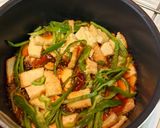 【節約副菜】厚揚げとピーマンの甘辛炒め作り方3写真