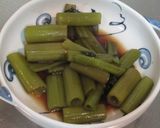 『ふきのとうの茎』のきんぴら作り方6写真