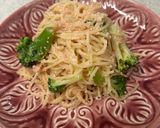 たらことしらすの豆乳クリーミーパスタ作り方6写真