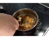 二度揚げ♪片栗そぼろ！鶏もも唐揚げ★動画作り方20写真