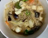 肉無豆腐クリーミー梅炒飯味豆腐野菜炒め作り方19写真