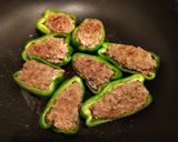 簡単！合挽き肉でピーマンの肉詰め作り方5写真