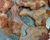 手羽元の唐揚げ　カレー風味作り方1写真