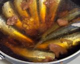 真いわしのにんにく梅煮♪作り方2写真