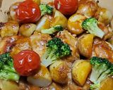 簡単豪華☆手羽元じゃがいものオーブン焼き作り方7写真