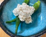 さっぱり小松菜の豆腐ソースかけ作り方6写真