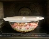 ワンボウルレンジ、牛丼作り方6写真