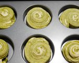 抹茶チョコの渦巻きマーブルパン作り方28写真