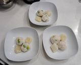 海老しんじょうと焼き餅のお吸い物作り方5写真