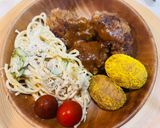 ごはんにあうソース卵風味で簡単ハンバーグ作り方8写真