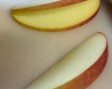 簡単！初心者の🔰パフェ風林檎の飾り🍎作り方4写真