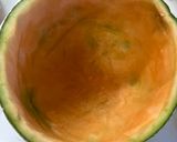 まるごとメロンケーキ作り方1写真