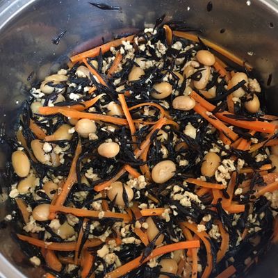 りほ様 ご確認用 給食の「大豆とひじきの煮物」♡栄養満点 by ゆーこ