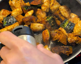 鶏肉とかぼちゃのしょう油炒め作り方12写真