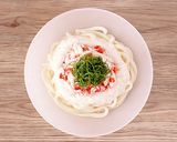 梅とささみの冷やしとろろうどん作り方8写真