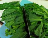 菜の花カレー粉マヨ合え作り方1写真