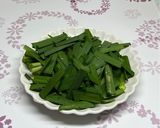 ニラと豆腐と卵の甘辛炒め作り方2写真