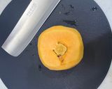 いしり醤油&柿と生ハムチーズバターパスタ作り方1写真