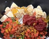 イスタンボリ・ポロウ　（オムレツ付き）作り方2写真