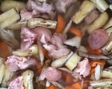 鶏肉まいたけにんじんごぼう炊き込みご飯作り方2写真