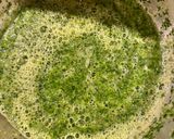 小松菜の柚子胡椒麻婆豆腐作り方2写真