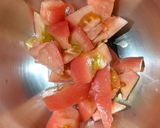簡単具沢山・鶏肩肉のカルボナーラ風パスタ作り方3写真