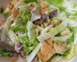 【麹✖️ワンパン】豚と白菜のあんかけ丼作り方6写真