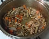 根菜と豚肉の甘辛煮作り方2写真