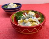 コーンとワカメの山葵マヨサラダ🌽作り方3写真