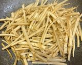 《脂肪肝撃退！》牛蒡の出汁粉胡麻油炒め。作り方3写真