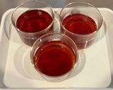 紅茶のゼリー✨with手作り梨ジャム作り方4写真