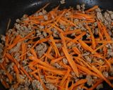 減塩◎辛すぎない♪ひじきと野菜のそぼろ煮作り方3写真
