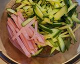 葛きり中華サラダ（バンサンスー）作り方4写真