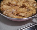 鶏手羽元簡単漬け置き酢味付けとチンゲン菜作り方9写真